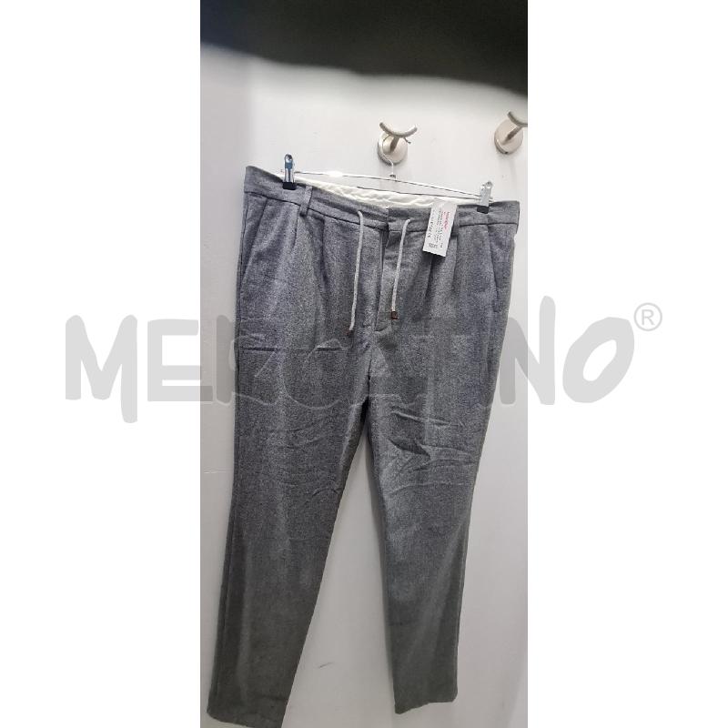 PANTALONE UOMO BRUNELLO CUCINELLI GRIGIO | Mercatino dell'Usato Perugia 1