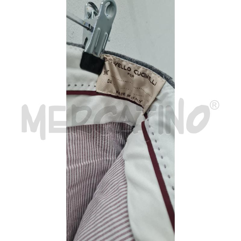 PANTALONE UOMO BRUNELLO CUCINELLI GRIGIO | Mercatino dell'Usato Perugia 5