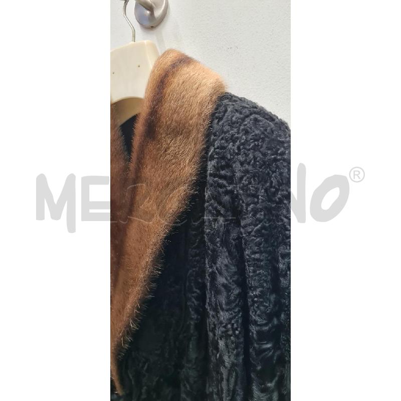 PELLICCIA ASTRACAN NERA COLLO  | Mercatino dell'Usato Perugia 2