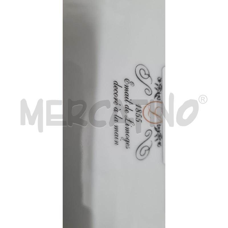 PIATTO LIMOGES FIOCCHI ROSSI | Mercatino dell'Usato Perugia 3