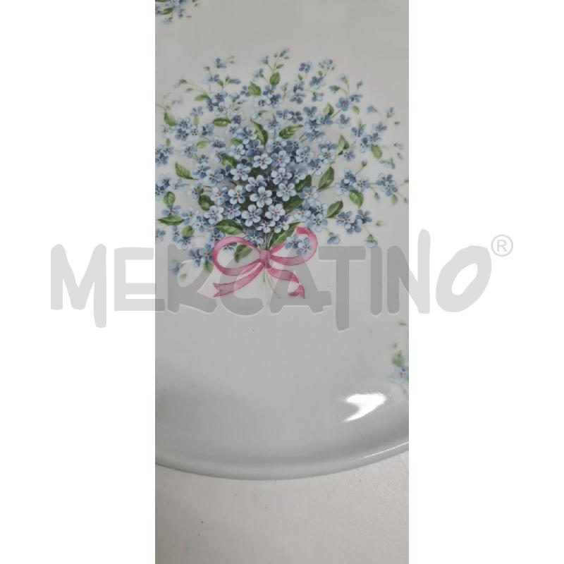 PIATTO LIMOGES FIORI CELESTI | Mercatino dell'Usato Perugia 2