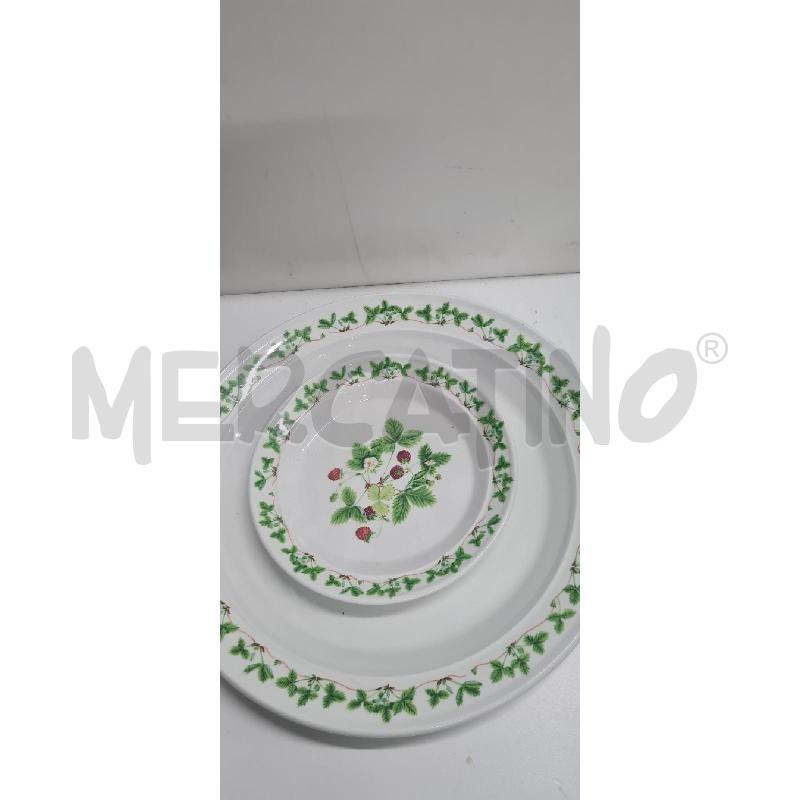 PIATTO+PIATTINI PZ. 12+12 CIOTOLINE PORTMEIRION | Mercatino dell'Usato Perugia 2
