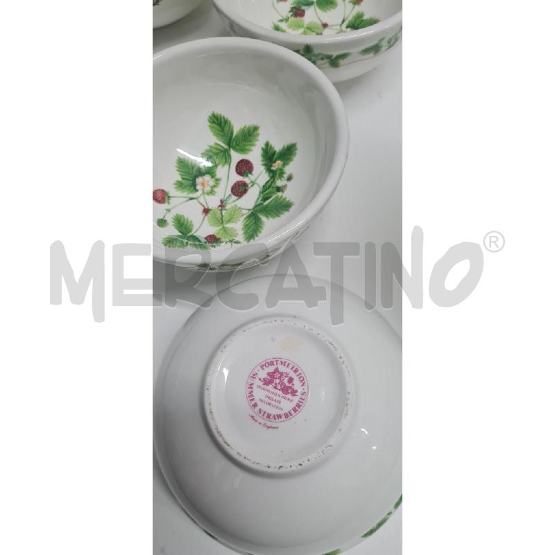 PIATTO+PIATTINI PZ. 12+12 CIOTOLINE PORTMEIRION | Mercatino dell'Usato Perugia 5