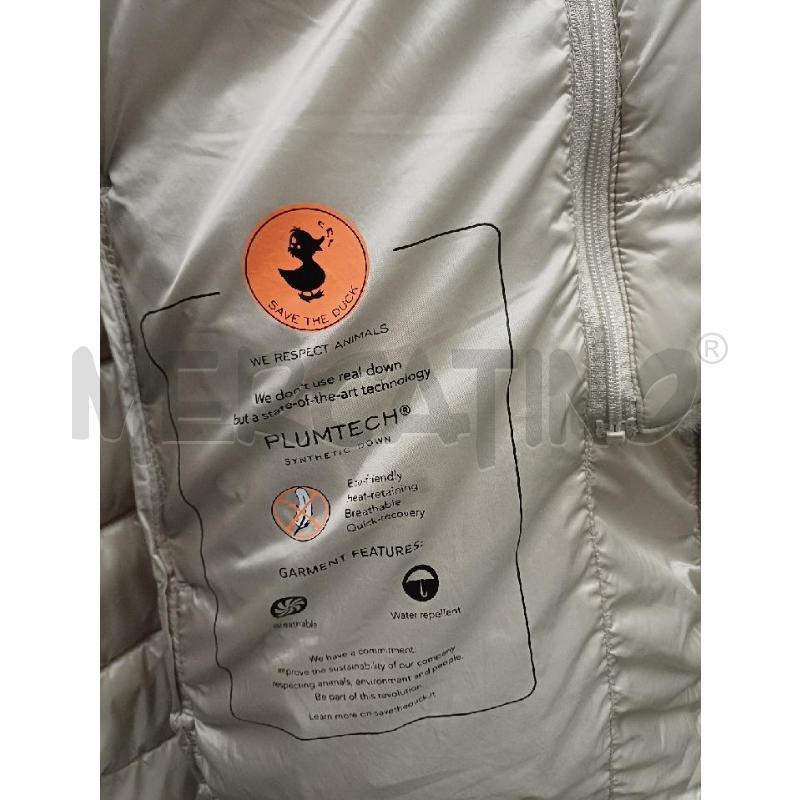 PIUMINO DONNA SAVE THE DUCK  BEIGE PELLICCIA REMOVIBILE | Mercatino dell'Usato Perugia 2