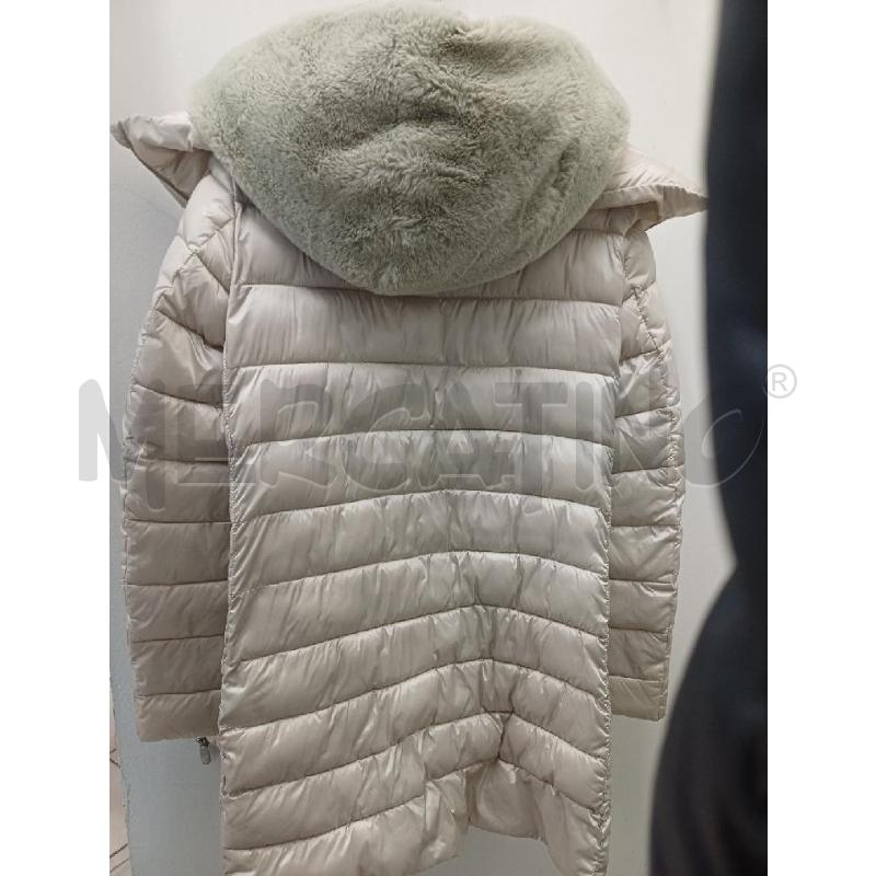 PIUMINO DONNA SAVE THE DUCK  BEIGE PELLICCIA REMOVIBILE | Mercatino dell'Usato Perugia 3