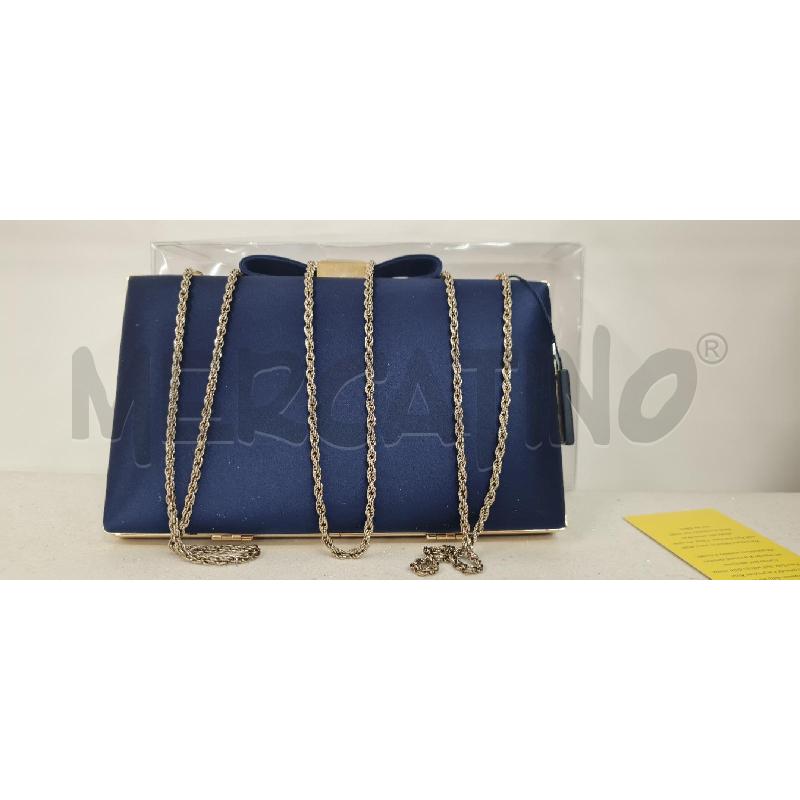 POCHETTE LUISA SPAGNOLI BLU | Mercatino dell'Usato Perugia 4