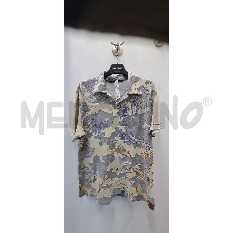 POLO UOMO CLASS CAVALLI BEIGE | Mercatino dell'Usato Perugia 1