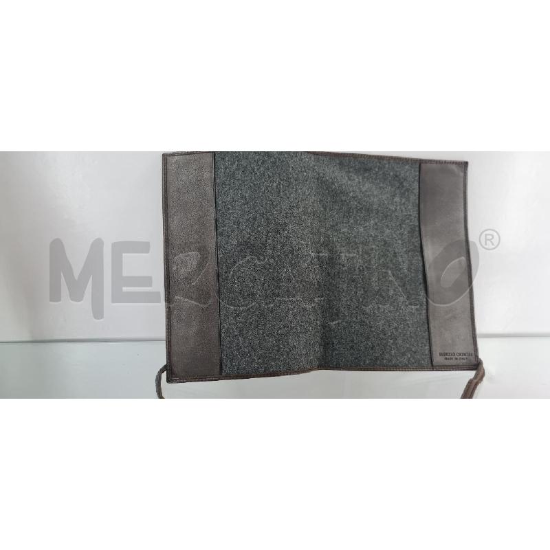 PORTA AGENDA BRUNELLO CUCINELLI MARRONE  | Mercatino dell'Usato Perugia 2