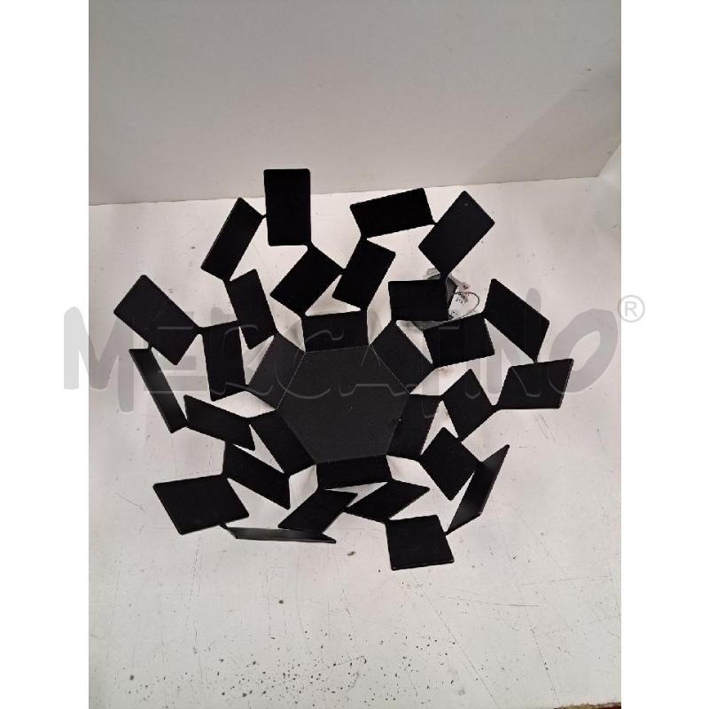 PORTA FRUTTA ALESSI METALLO NERO | Mercatino dell'Usato Perugia 2