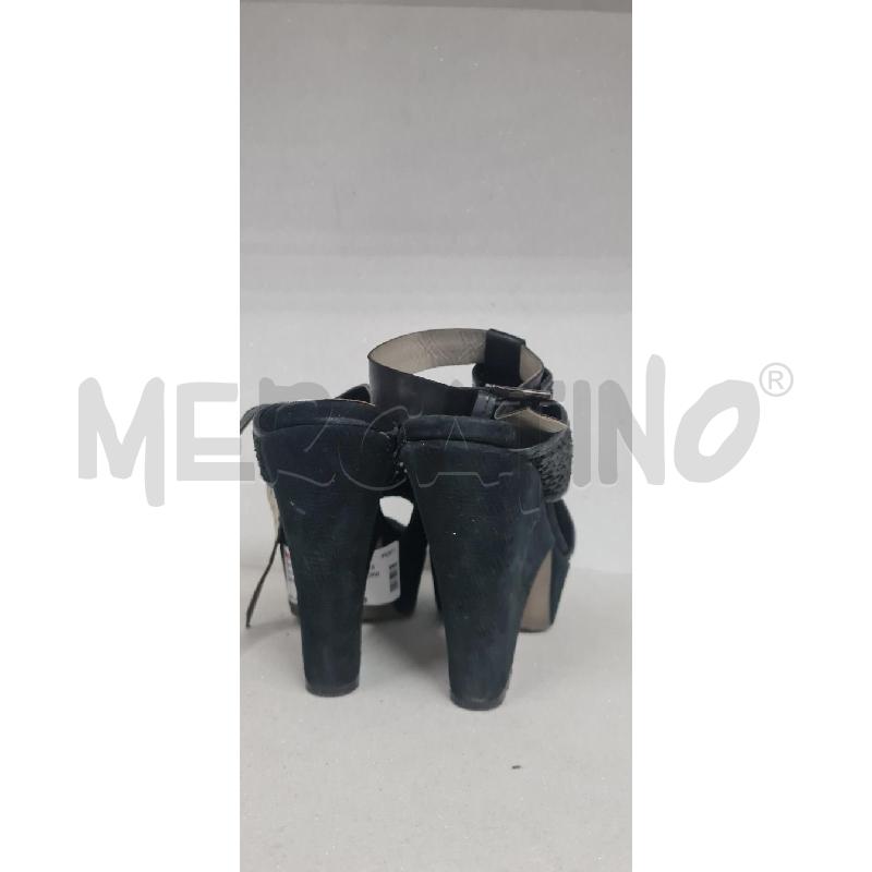 SCARPE DONNA MALLONI NERE  | Mercatino dell'Usato Perugia 4