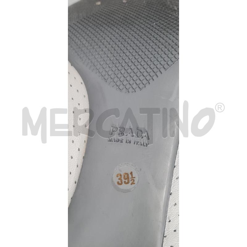 SCARPE DONNA PRADA PELLE BIANCHE | Mercatino dell'Usato Perugia 4