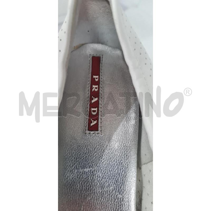 SCARPE DONNA PRADA PELLE BIANCHE | Mercatino dell'Usato Perugia 5