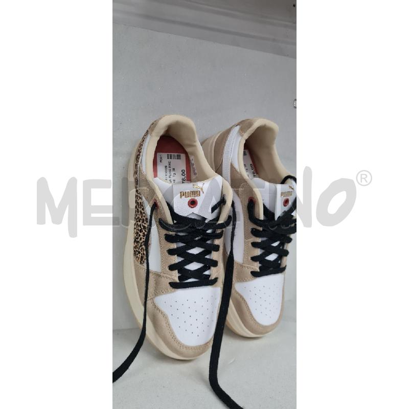 SCARPE DONNA PUMA MACULATE BIANCHE | Mercatino dell'Usato Perugia 2