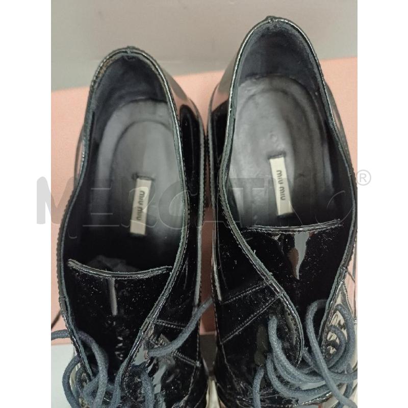 SCARPE MIU MIU LUCIDE NERE SC. | Mercatino dell'Usato Perugia 2