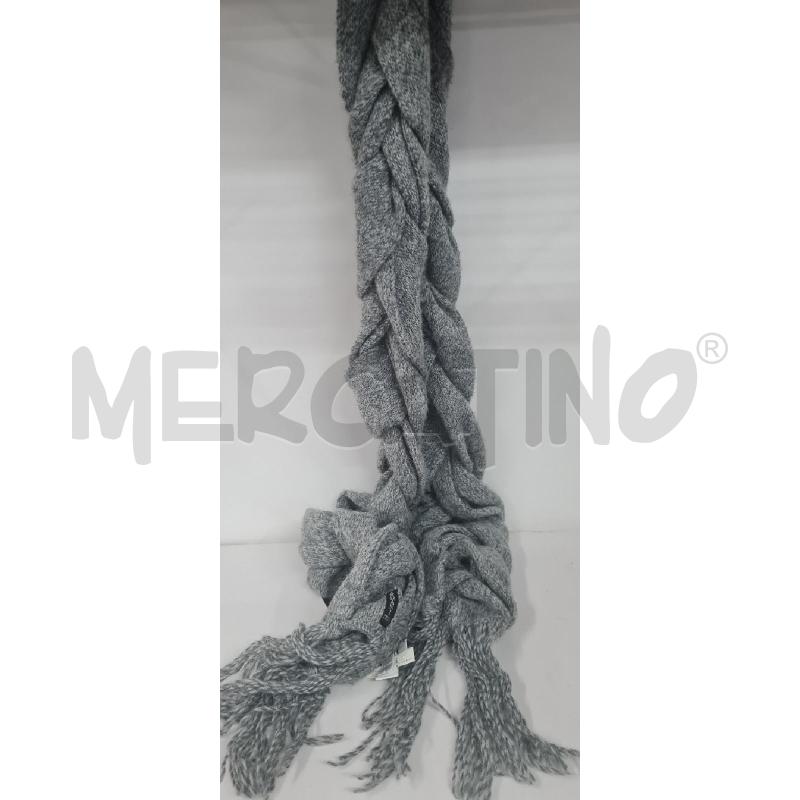 SCIARPA TRECCIA ARMANI GRIGIA | Mercatino dell'Usato Perugia 2