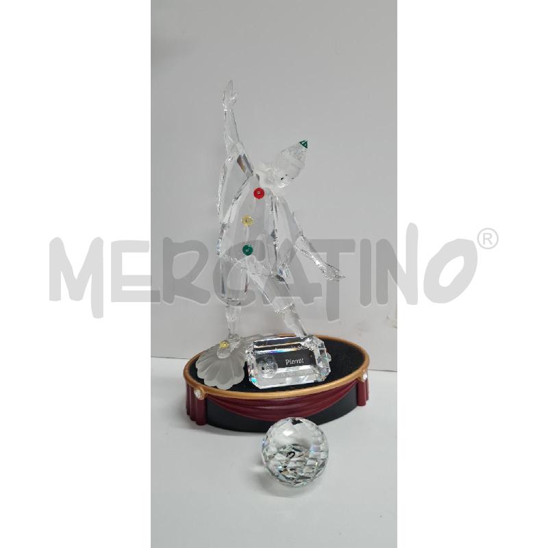 STATUA PIERROT ANNUALE SWAROVSKI 1999 | Mercatino dell'Usato Perugia 1