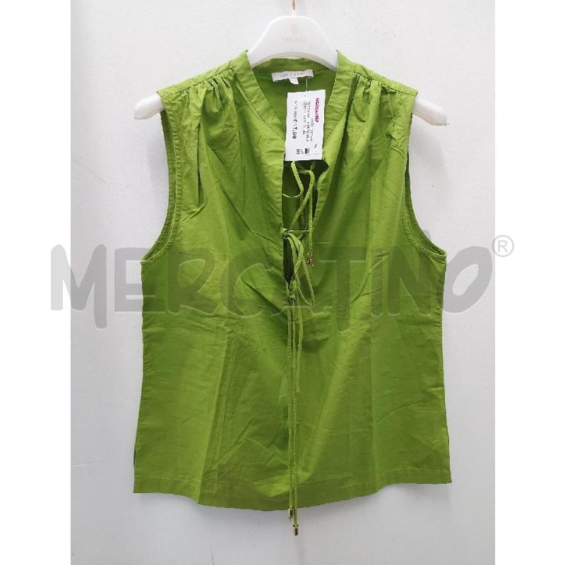 TOP PATRIZIA PEPE VERDE NASTRINI  | Mercatino dell'Usato Perugia 1
