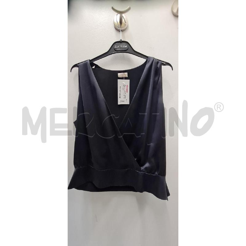 TOP VALENTINO NERO SETA | Mercatino dell'Usato Perugia 1
