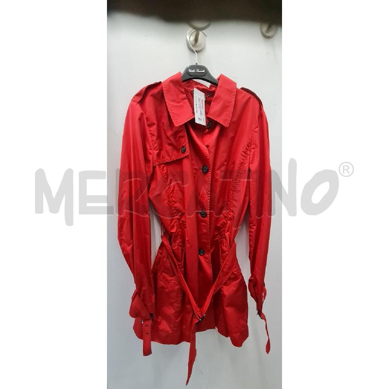TRENCH DONNA MARELLA ROSSO | Mercatino dell'Usato Perugia 1