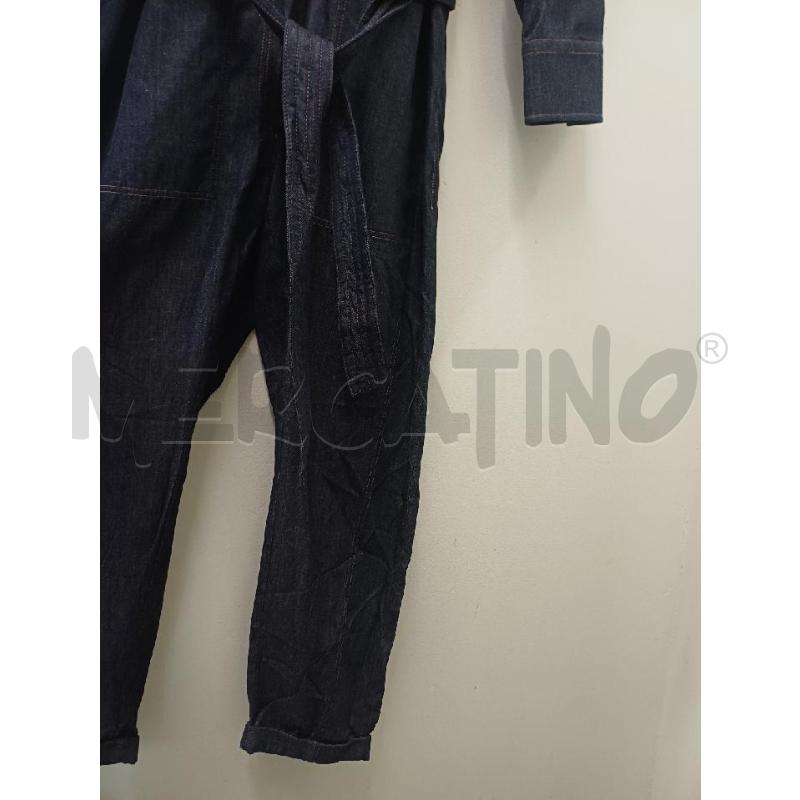 TUTA DONNA BRUNELLO CUCINELLI EFFETTO DENIM BLU SCURO | Mercatino dell'Usato Perugia 2