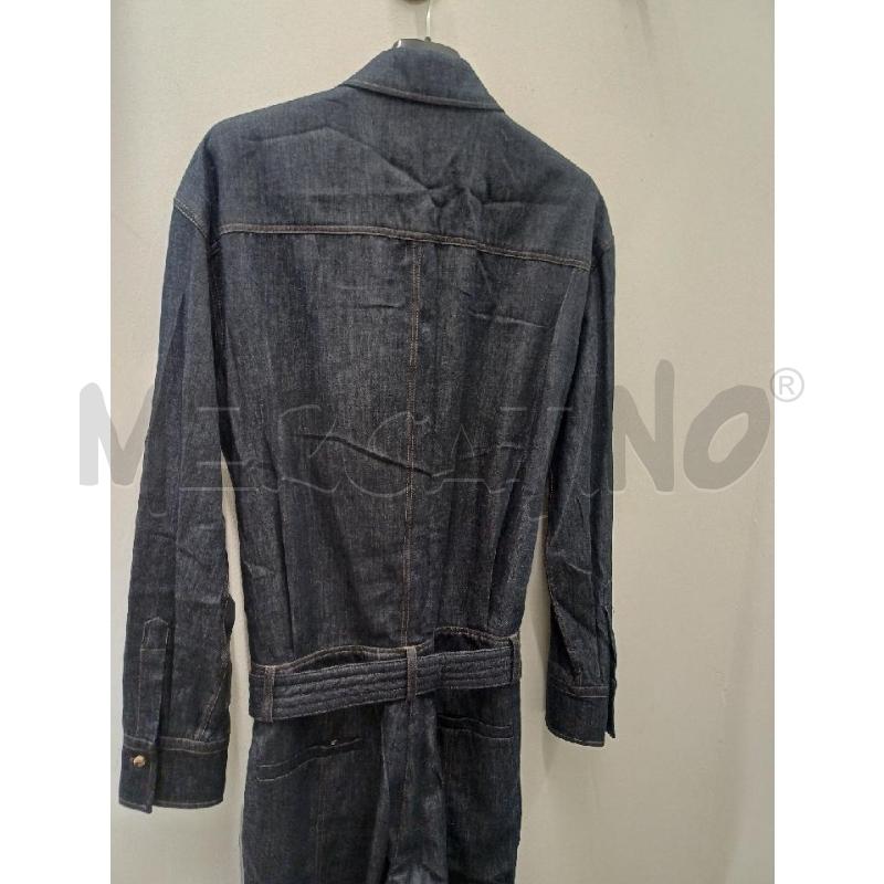 TUTA DONNA BRUNELLO CUCINELLI EFFETTO DENIM BLU SCURO | Mercatino dell'Usato Perugia 4
