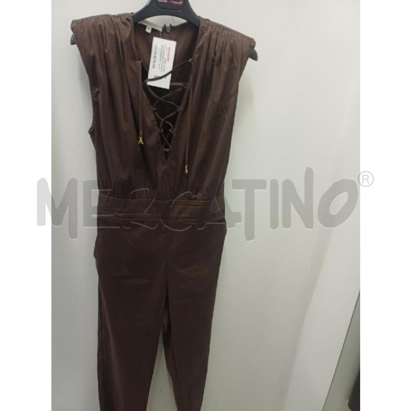 TUTA DONNA PATRIZIA PEPE MARRONE | Mercatino dell'Usato Perugia 1