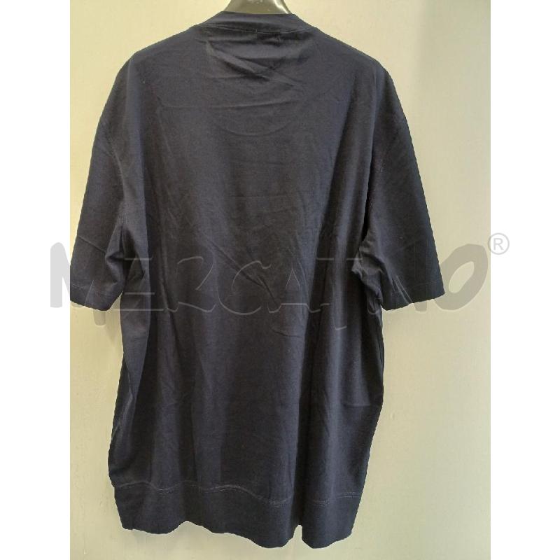 T SHIRT UOMO CUCINELLI BLU | Mercatino dell'Usato Perugia 4