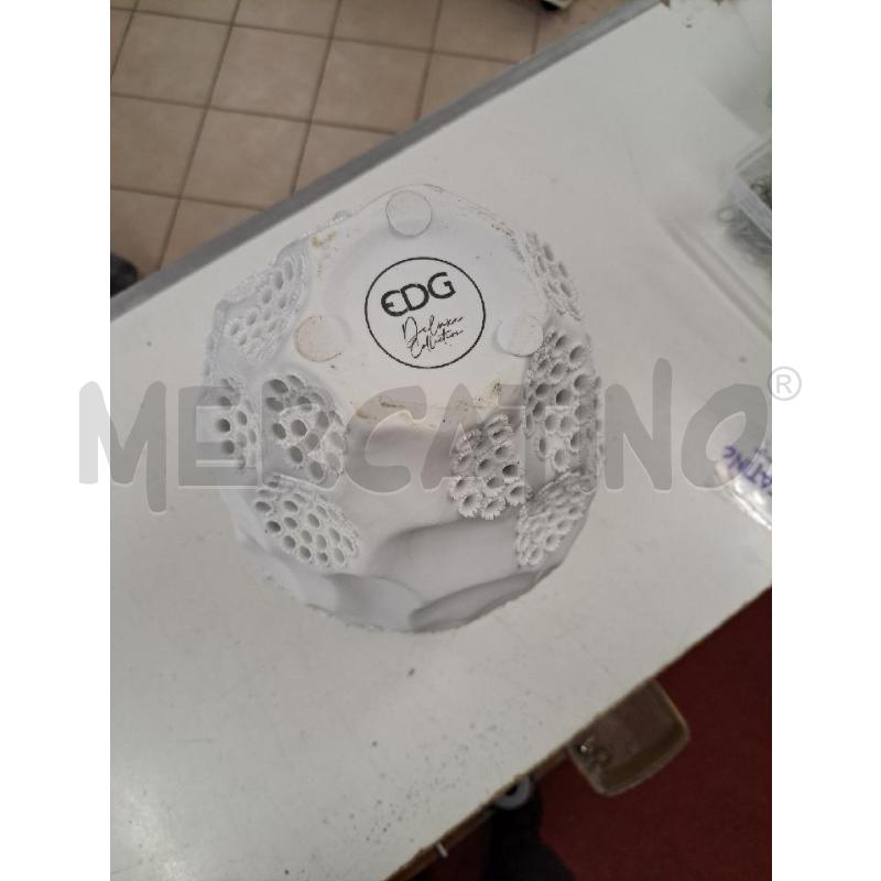 VASO EDG BIANCO | Mercatino dell'Usato Perugia 4