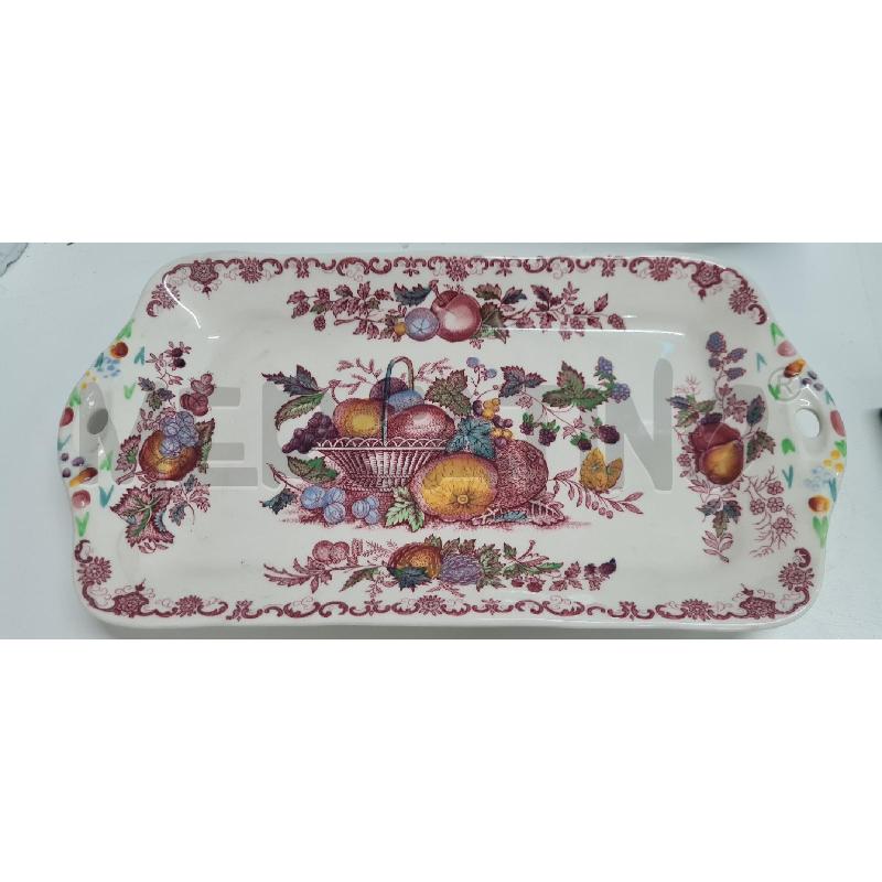 VASSOIO RETTANGOLARE MASON'S ROSA BEIGE | Mercatino dell'Usato Perugia 1