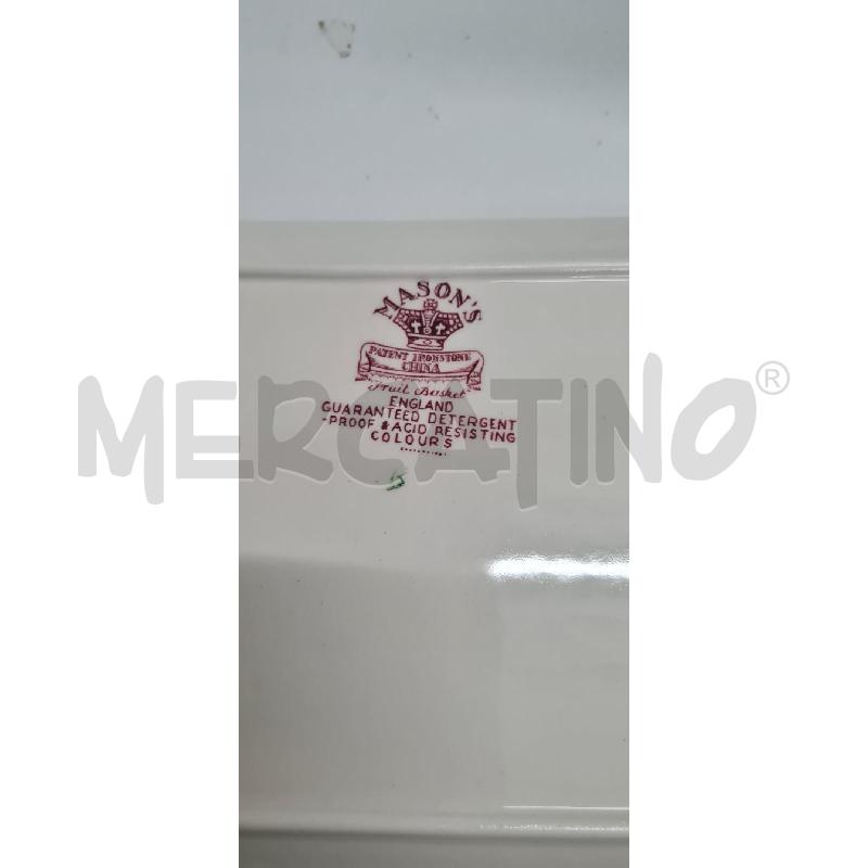 VASSOIO RETTANGOLARE MASON'S ROSA BEIGE | Mercatino dell'Usato Perugia 2