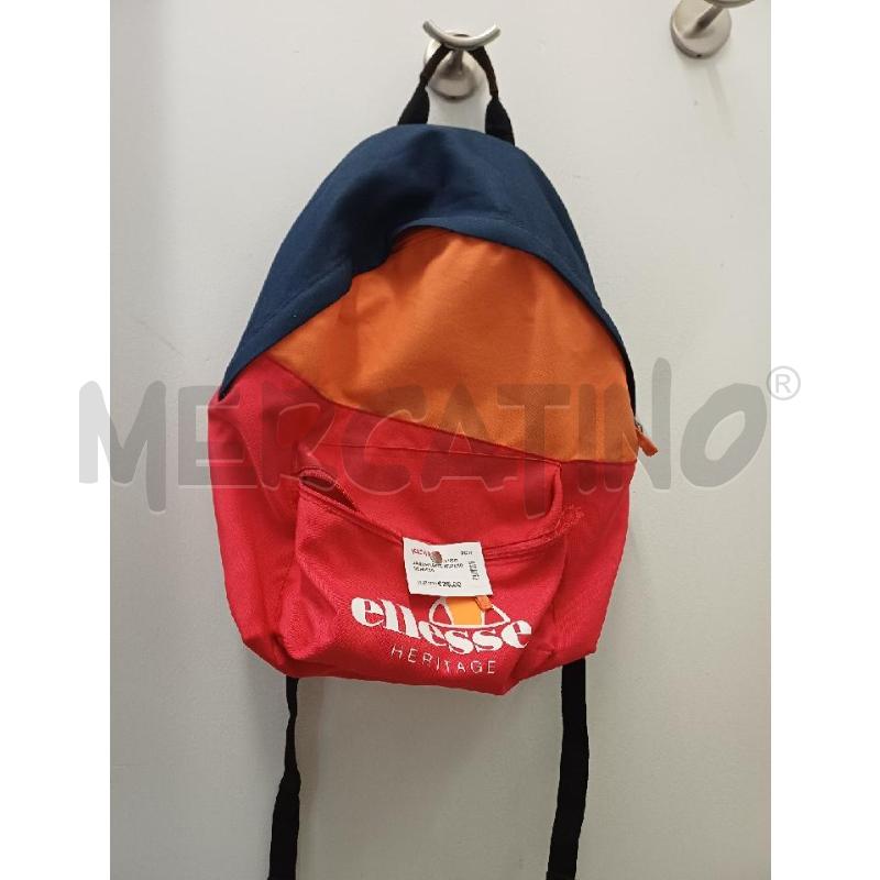 ZAINO ELLESSE ARANCIONE ROSSO | Mercatino dell'Usato Perugia 1