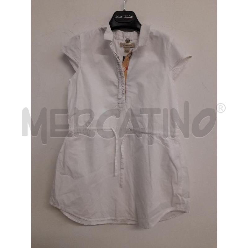 ABITO BAMBINA BURBERRY BIANCO  | Mercatino dell'Usato Bastia umbra 1