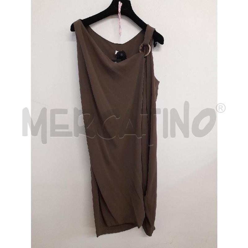 ABITO DONNA BRUNELLO CUCINELLI MARRONE SETA DETT ANELLO | Mercatino dell'Usato Bastia umbra 1