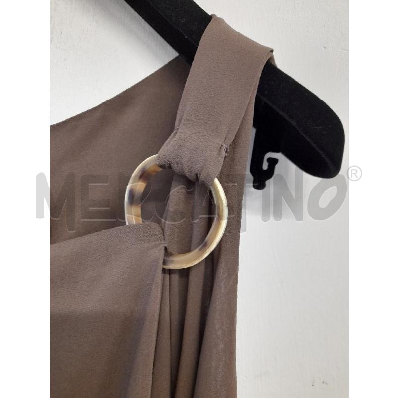 ABITO DONNA BRUNELLO CUCINELLI MARRONE SETA DETT ANELLO | Mercatino dell'Usato Bastia umbra 2