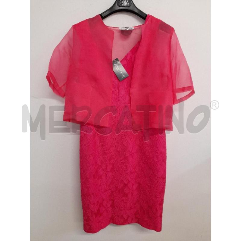 ABITO DONNA CARACTERE FUCSIA + COPRISPALLA | Mercatino dell'Usato Bastia umbra 1