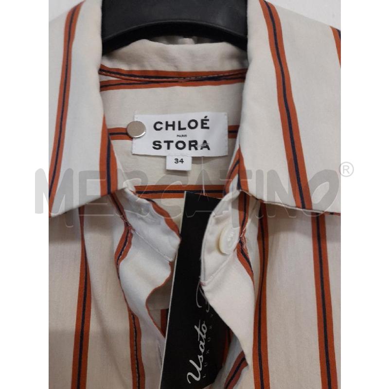 ABITO DONNA CHLOE STAMPA BEIGE RIGA RUGGINE  | Mercatino dell'Usato Bastia umbra 2