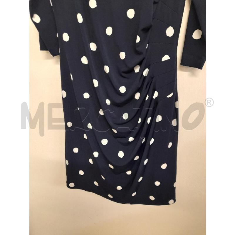 ABITO DONNA ELENA MIRO' BLU POIS BIANCO  | Mercatino dell'Usato Bastia umbra 3