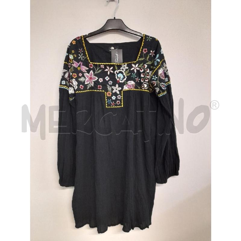 ABITO DONNA ERMANNO SCERVINO NERO RICAMI | Mercatino dell'Usato Bastia umbra 1