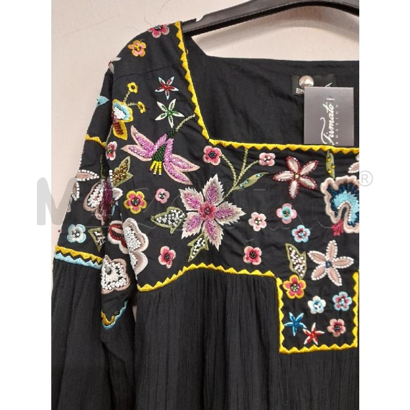 ABITO DONNA ERMANNO SCERVINO NERO RICAMI | Mercatino dell'Usato Bastia umbra 2