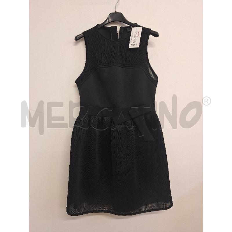 ABITO DONNA ERMANNO SCERVINO NERO  DET FIOCCO  | Mercatino dell'Usato Bastia umbra 1