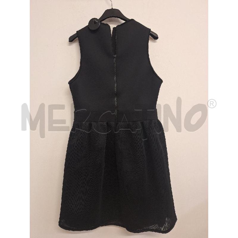 ABITO DONNA ERMANNO SCERVINO NERO  DET FIOCCO  | Mercatino dell'Usato Bastia umbra 3