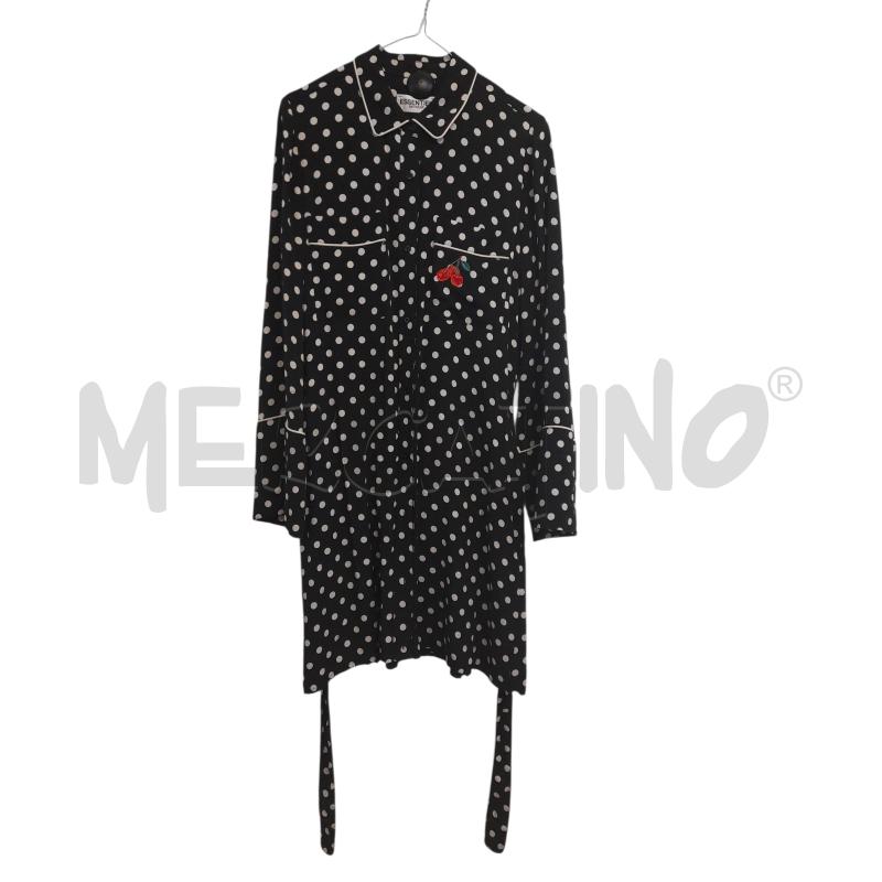 ABITO DONNA ESSENTIEL NERO POIS CON CINTURA  | Mercatino dell'Usato Bastia umbra 1