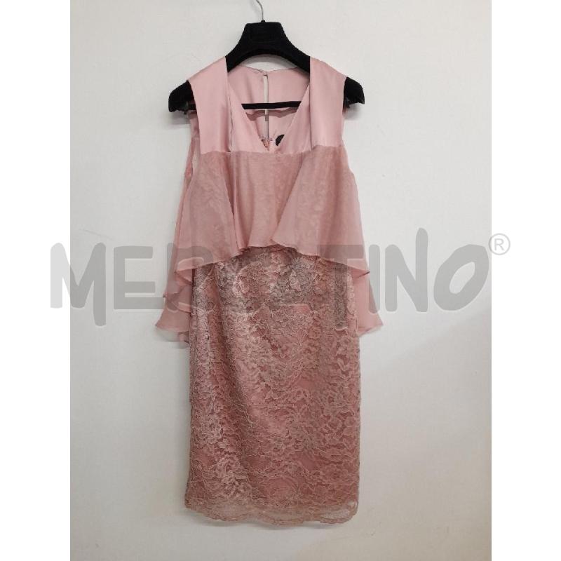 ABITO DONNA GATTINONI ROSA PIZZO RICAMATO  | Mercatino dell'Usato Bastia umbra 1