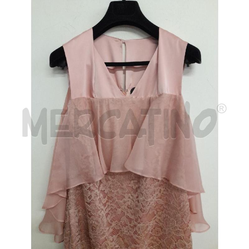 ABITO DONNA GATTINONI ROSA PIZZO RICAMATO  | Mercatino dell'Usato Bastia umbra 2