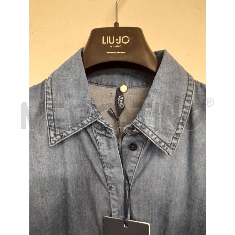 ABITO DONNA LIU JO DENIM BLU CON FIBBIE  | Mercatino dell'Usato Bastia umbra 3