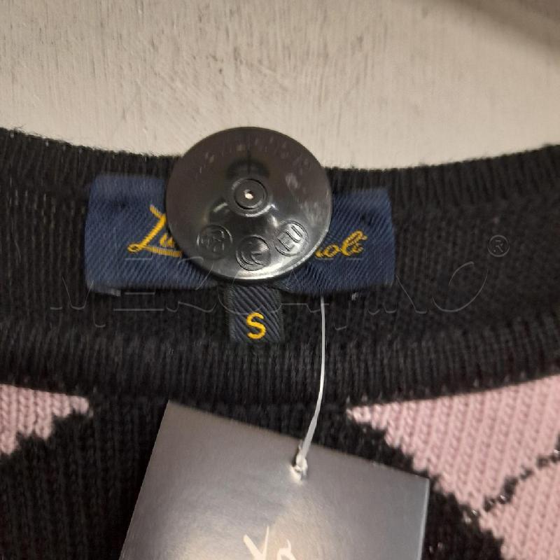 ABITO DONNA LUISA SPAGNOLI NERO ROSA ROMBI  | Mercatino dell'Usato Bastia umbra 2