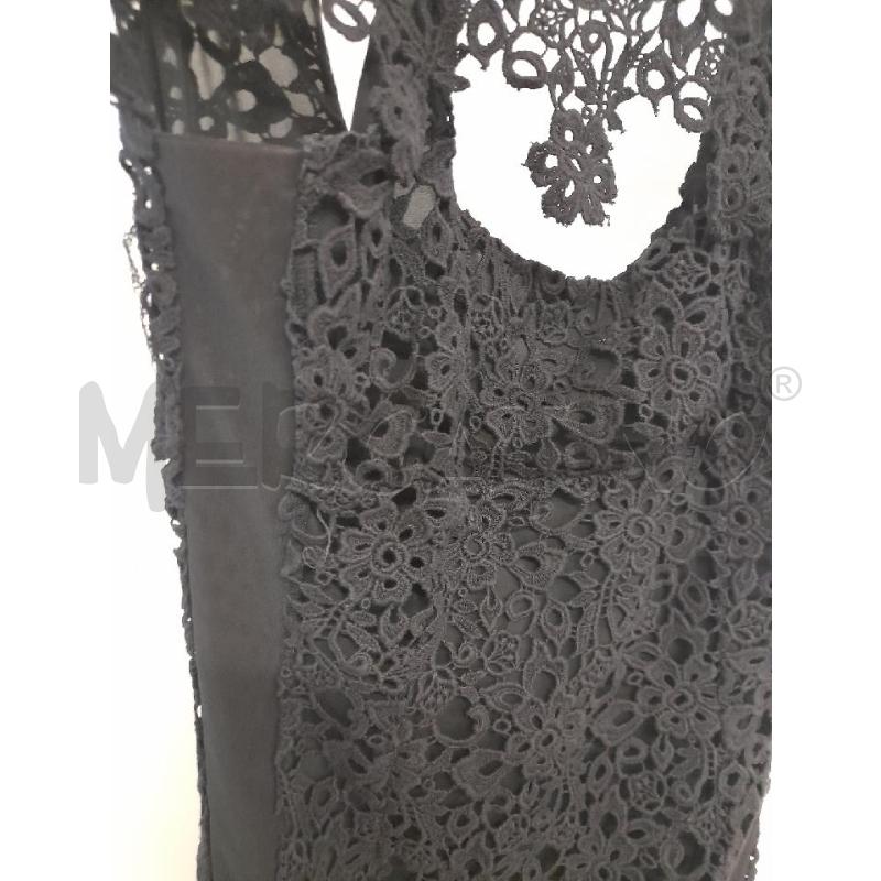 ABITO DONNA MANGANO MACRAME NERO | Mercatino dell'Usato Bastia umbra 2