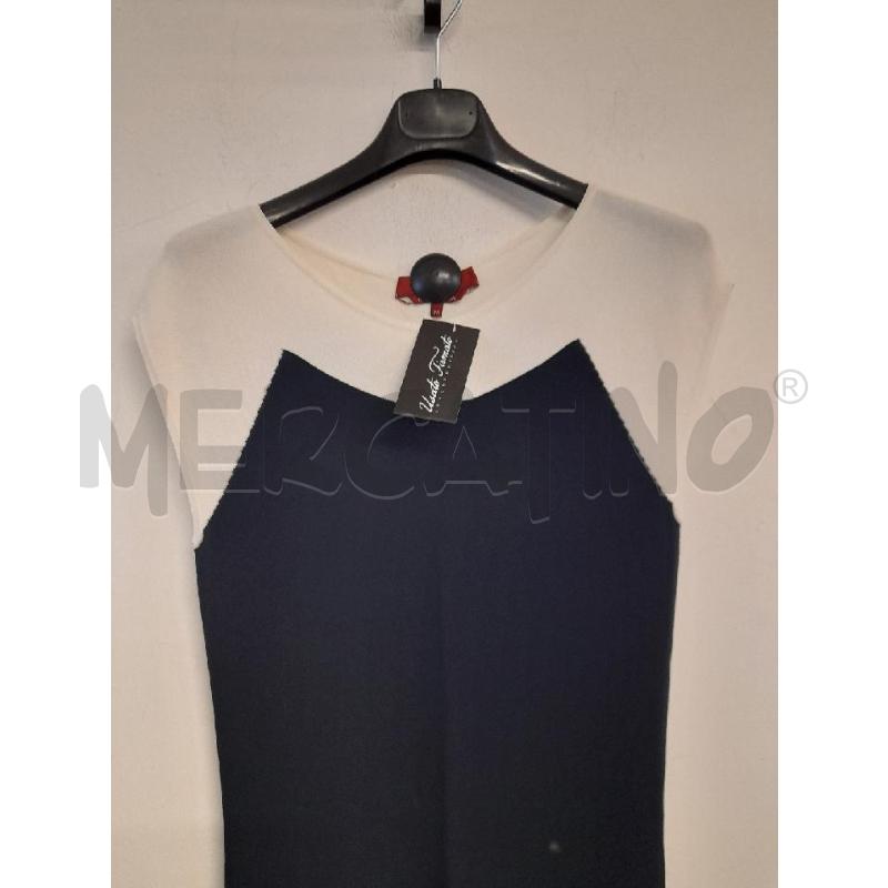 ABITO DONNA MAXMARA BLU E BIANCO  | Mercatino dell'Usato Bastia umbra 2