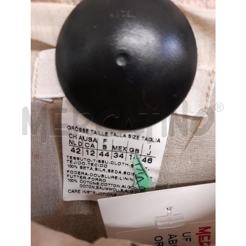 ABITO DONNA MAXMARA DORATO TUBINO  | Mercatino dell'Usato Bastia umbra 2