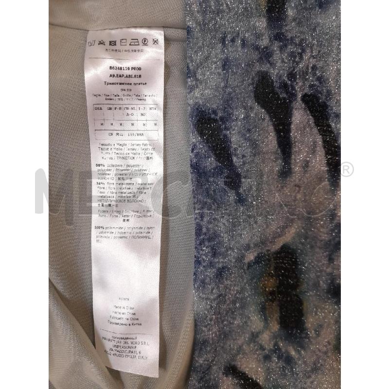 ABITO DONNA MAX&CO AZZURRO LUREX | Mercatino dell'Usato Bastia umbra 4